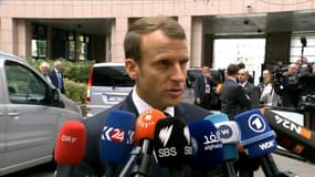 Macron au sommet de Bruxelles: "Il sera question d'une Europe qui protège"