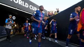 Le défenseur du PSG Pacho face à Botafogo le 20 juin 2026 au Rose Bowl de Pasadena.