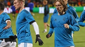 Toni Kroos et Luka Modric