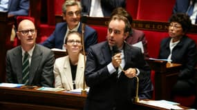 Le premier ministre Sébastien Lecornu lors d'une session de questions au gouvernement à l'Assemblée Nationale, à Paris, le 15 octobre 2025