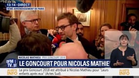 "C'est à la fois fantastique et assez déstabilisant" déclare Nicolas Mathieu nouveau lauréat du prix Goncourt