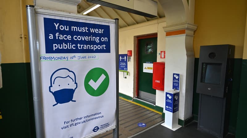 Le métro à Londres en cette période de confinement. 