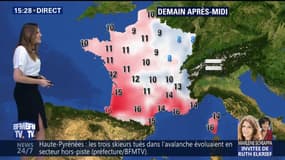 La météo pour ce vendredi 16 février 2018