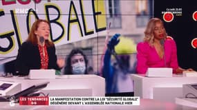 Les tendances GG: La manifestation contre la loi "sécurité globale" dégénère devant l'Assemblée nationale hier – 18/11