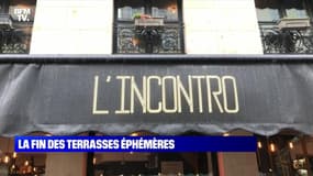 La fin des terrasses éphémères - 31/10