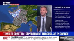 Marshall Truchot : Tempête Goretti, la Manche en vigilance rouge - 08/01