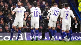 Karim Benzema lors de Chelsea-Real