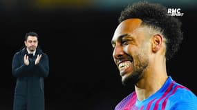 Barça : "Un cadeau tombé du ciel", Xavi dithyrambique sur Aubameyang