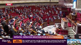 Reforme des retraites: opération séduction à l'Assemblée