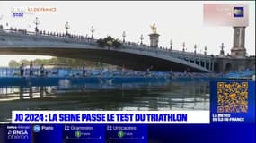 JO 2024: la Seine passe le test du triathlon