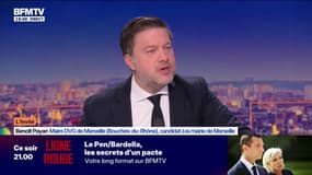 Municipales 2026: Benoît Payan, maire de Marseille et candidat à sa réélection, ne "croit pas que la légalisation va arrêter le narcotrafic"
