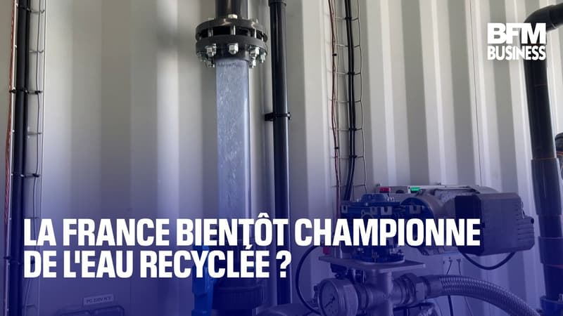 La France bientôt championne de l'eau recyclée ?