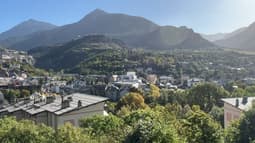 Vue de la ville de Briançon.