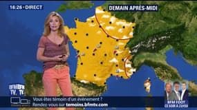 La météo pour ce lundi 25 juin 2018