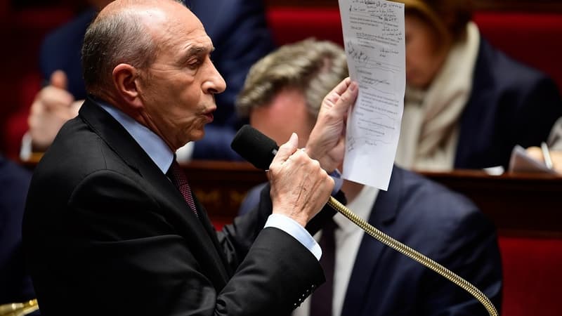 Le ministre de l'Intérieur, ici le 15 novembre 2017 à l'Assemblée nationale.