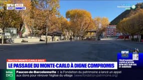 Digne-les-Bains: le passage de Monte-Carlo compromis
