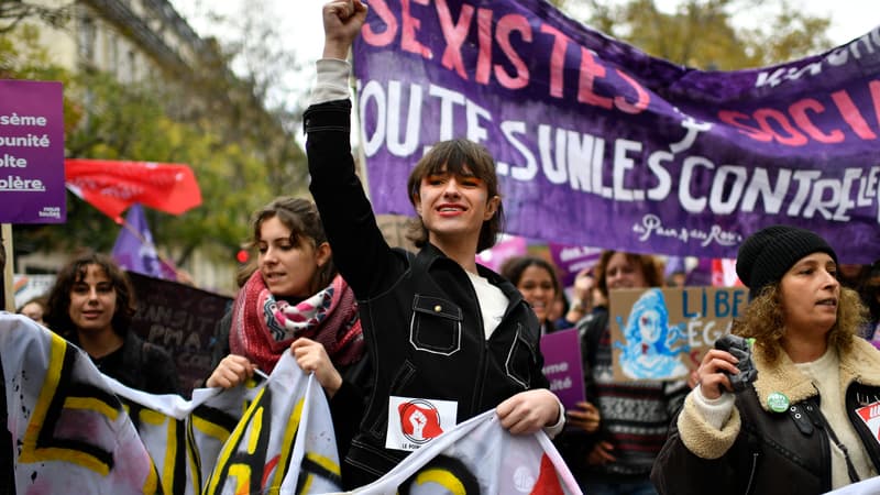 Violences sexistes: #NousToutes réclame 2 milliards d'euros par an, des dizaines de milliers de manifestants