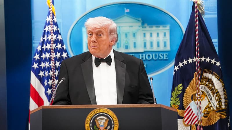 "Le président a hâte de terminer ce qu’il avait commencé": Donald Trump de retour au gala de la presse, interrompu par une fusillade en avril dernier