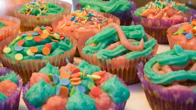 Des cupcakes