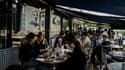 Des clients à la terrasse d'un restaurant à Lyon, le 19 mai 2021