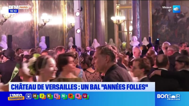 Un bal organisé au château de Versailles sur le thème des années folles