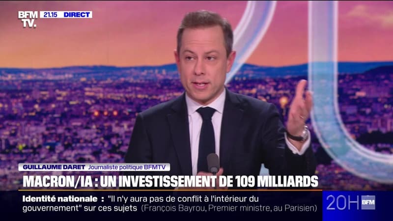 Emmanuel Macron annonce 109 milliards d'investissement pour l'intelligence artificielle