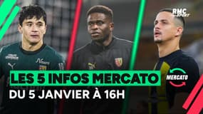 Mercato : Samba, Khusanov, Luiz Felipe... Les infos mercato du 5 janvier à 16h