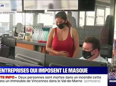 Ces entreprises qui imposent le port du masque