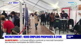 Recrutement : 4000 emplois proposés à Lyon