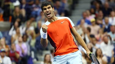 La rage de Carlos Alcaraz en finale de l'US Open, le 11 septembre 2022