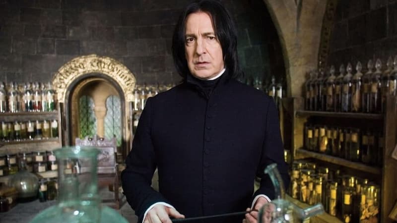 Alan Rickman dans la peau de Severus Rogue