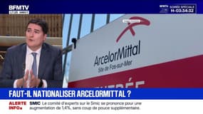 Nationalisation d'ArcelorMittal: "J'ai très peu confiance dans l'État pour gérer des industries", affirme Joseph Tayefeh, chef d'entreprise