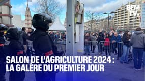 Ouverture tardive, hall inaccessible... Pour entrer dans le Salon de l'agriculture, il a fallu faire preuve de beaucoup de patience 