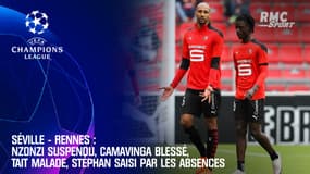 Séville - Rennes : Nzonzi suspendu, Camavinga blessé, Tait malade, Stéphan saisi par les absences