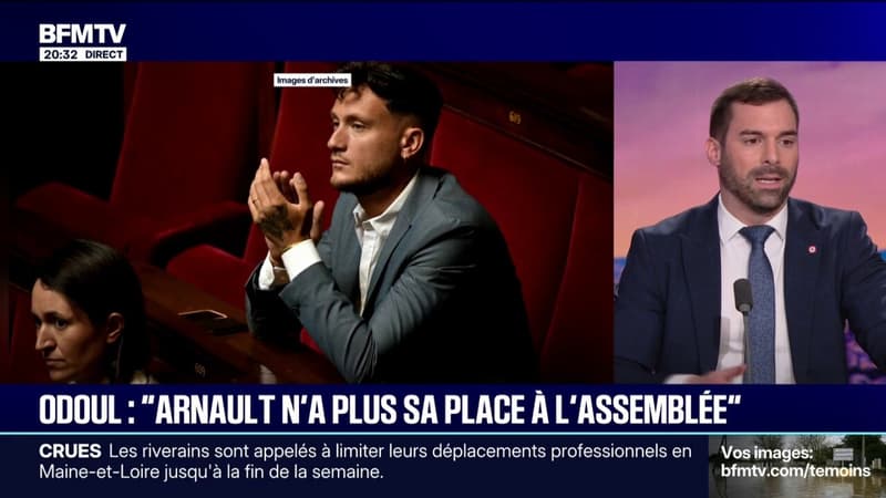 Mort de Quentin: "Le choix de Jean-Luc Mélenchon d'investir un "fiché S" ultra-violent, à la tête d'un groupuscule de terroristes est un signal et une prime à la violence", assure Julien Odoul (RN)