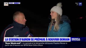 Alpes-Maritimes: la station de ski d'Auron se prépare à rouvrir demain 