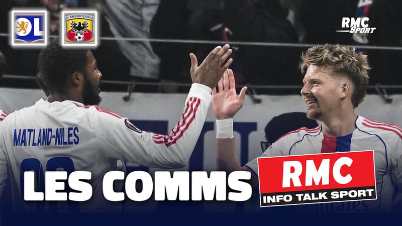 OL 2-1 Go Ahead Eagles : les comms RMC d'une victoire poussive pour les Gones