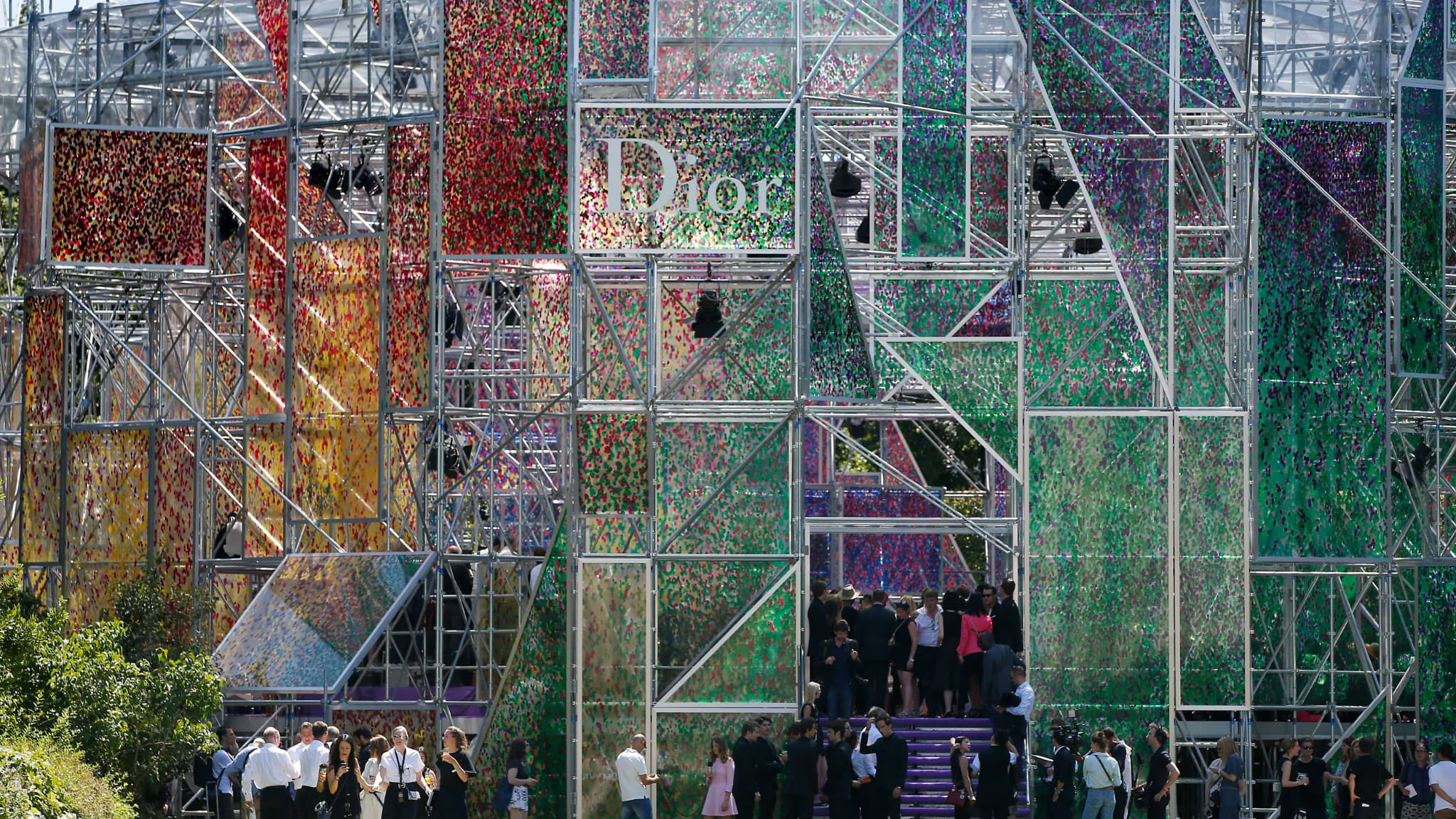 Dior, défilé haute couture automne hiver 2015-2015 au musée Rodin 