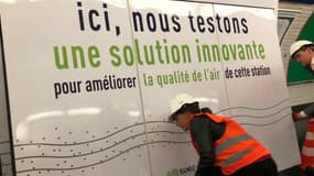 Des nouvelles machines vont filtrer l'air dans le métro.