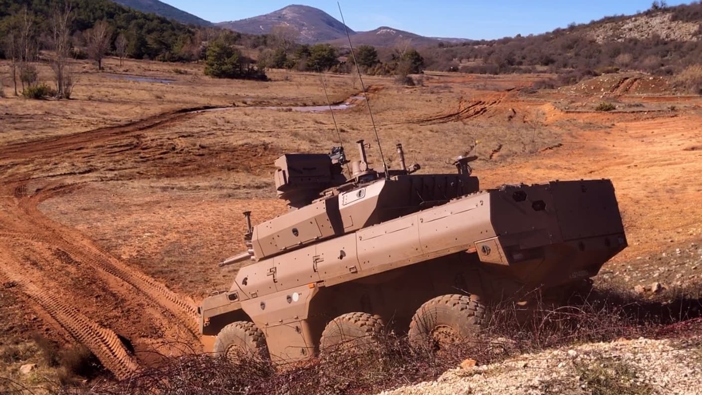 Le Jaguar, un blindé connecté pour la reconnaissance et le combat