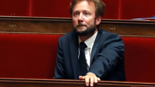 Boris Vallaud en juillet 2017 à l'Assemblée