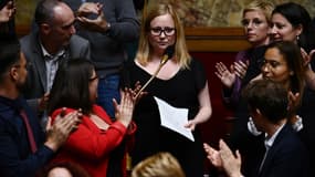 Ersilia Soudais à l'Assemblée nationale, le 18 octobre 2022