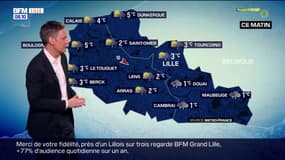 Météo Nord-Pas-de-Calais: quelques averses ce dimanche, jusqu'à 7°C à Calais et à Lille