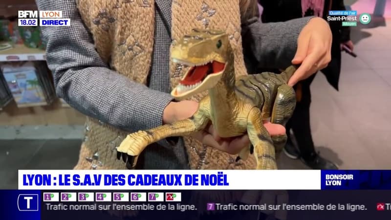 Lyon : Le SAV des cadeaux de Noël