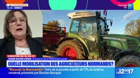 Quelle type de mobilisation des agriculteurs en Normandie pour les jours à venir? 
