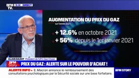 Alain Bazot (UFC-Que Choisir) sur le prix du gaz: "Il y a de la TVA sur les taxes, c'est parfaitement aberrant"