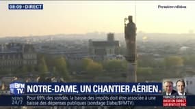 Seize statues de Notre-Dame vont prendre "leur envol" pour être restaurées