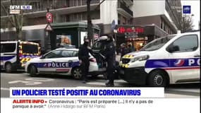 Paris: un policier testé positif au coronavirus 