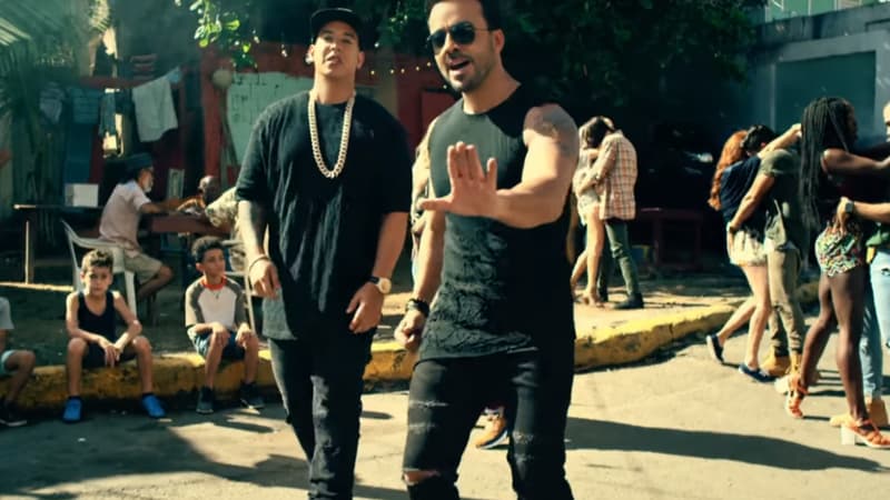 Luis Fonsi et Daddy Yankee dans le clip de "Despacito" 