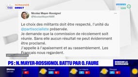 Parti socialiste: le camp de Nicolas Mayer-Rossignol ne reconnait pas les résultats